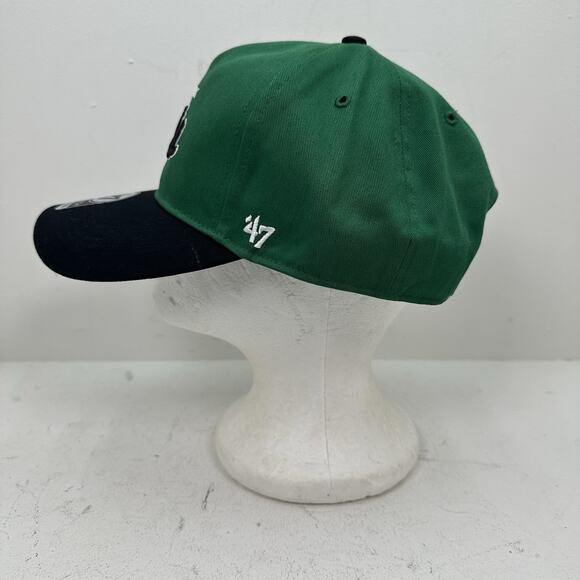 NWT New York Jets NFL Snapback Hat Cap 47 Brand Hitch Script Green Black - Picture 3 of 9